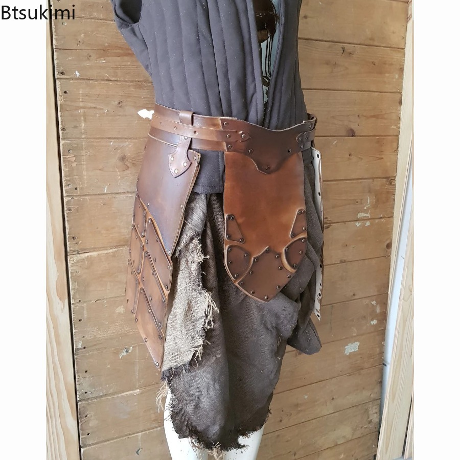 Anime Cosplay Armor - Kostum Cosplay Sabuk Retro Kulit PU
