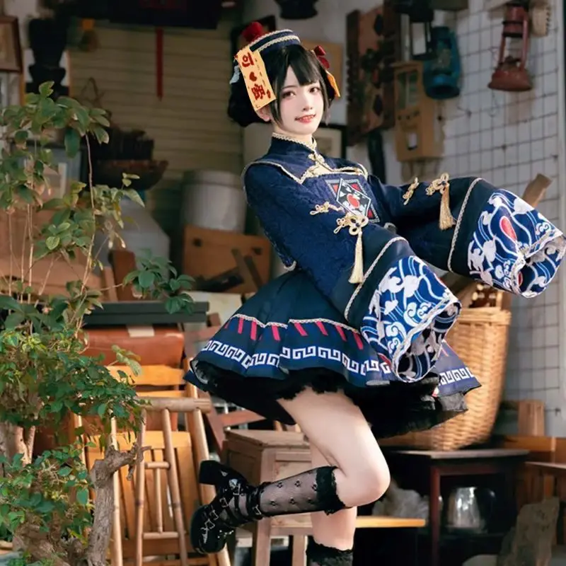 Anime Cosplay Lolita - Gaun Manis Gaya Tiongkok Lolita Pakaian