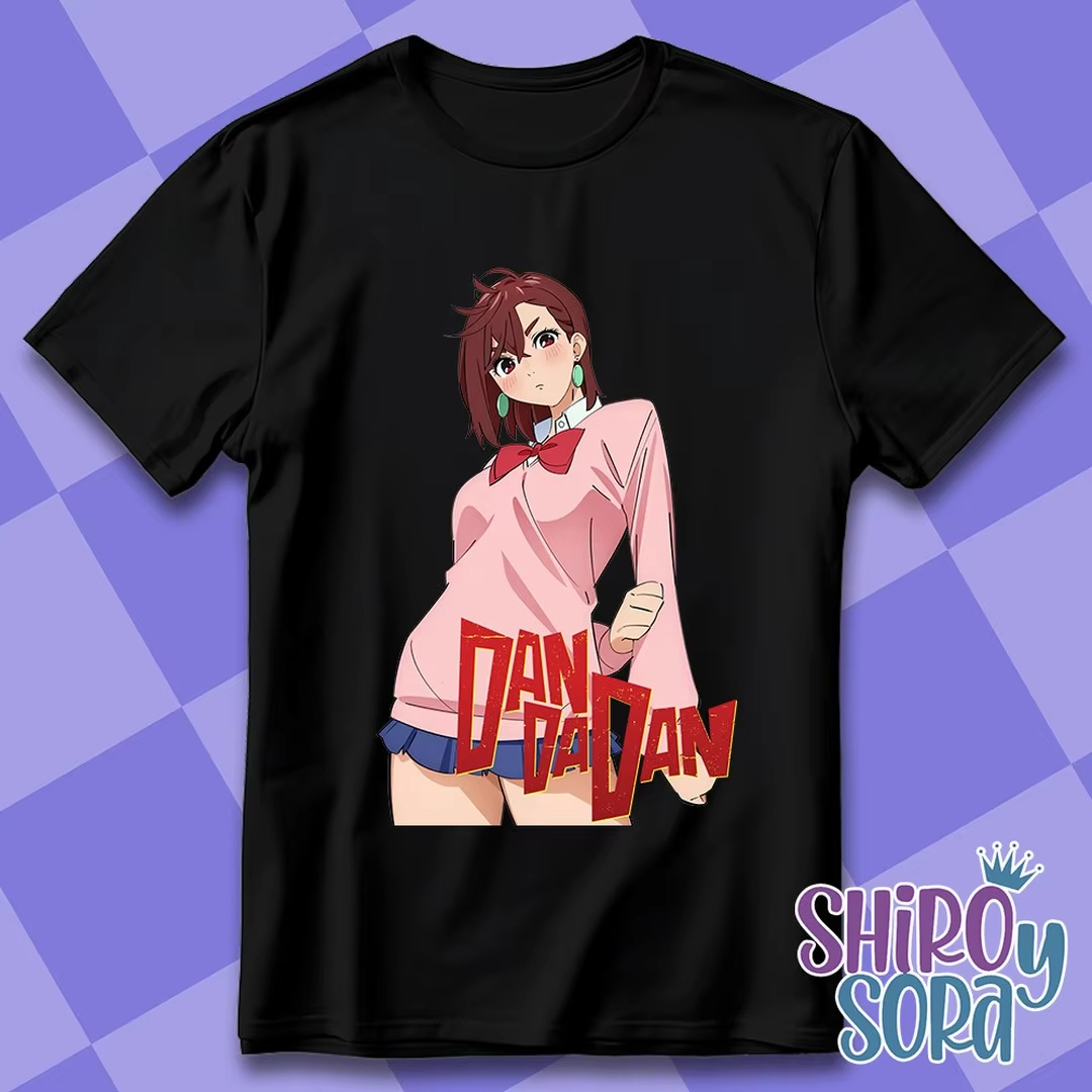 Anime Cosplay Title - Kaos Hitam Dandadan Musim Panas 2026