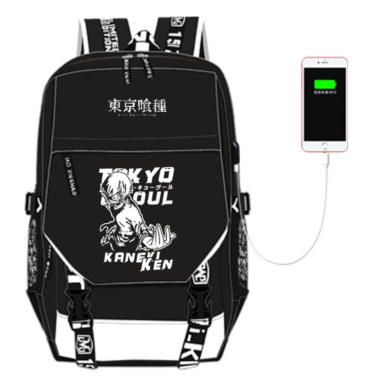 Tokyo Ghoul Mask - Ransel Cetak Anime Jepang Tokyo Ghoul