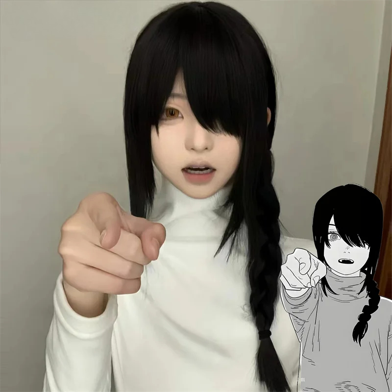 Chainsaw Man Cosplay - Wig Cosplay Dewasa Anime Chainsaw Man