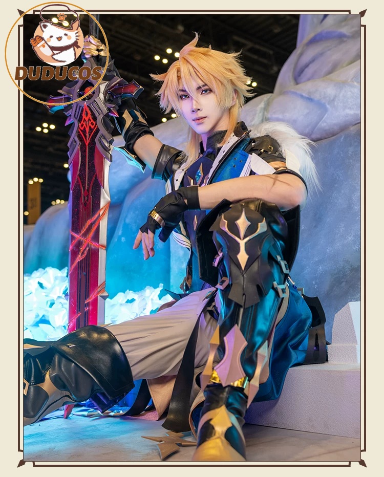 Anime Cosplay Armor - Tersedia Kostum Cosplay Varka Game Genshin
