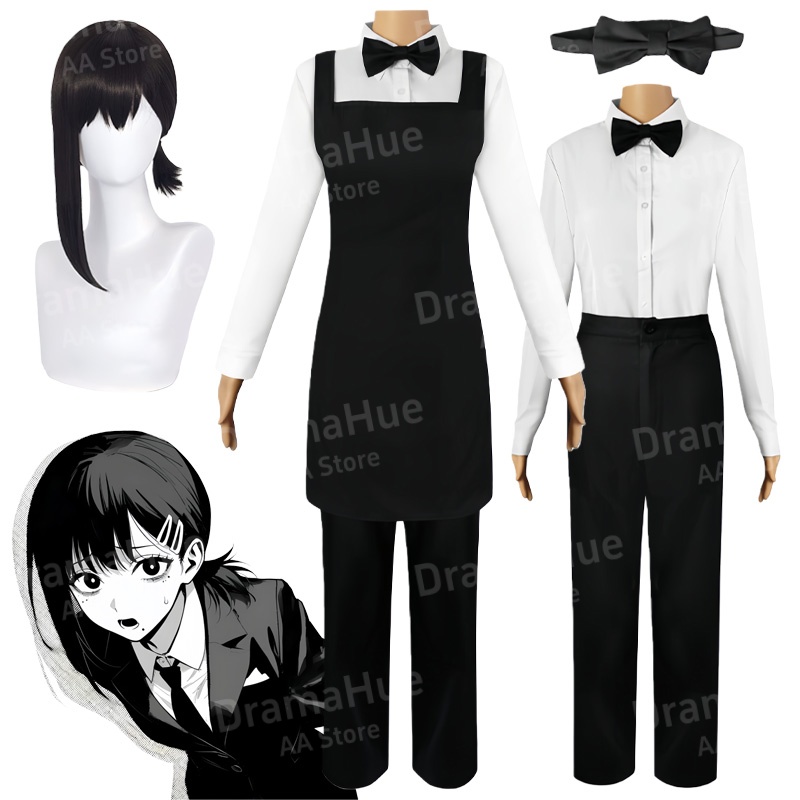 Chainsaw Man Cosplay - Kostum Cosplay Anime Higashiyama Kobeni Chainsaw