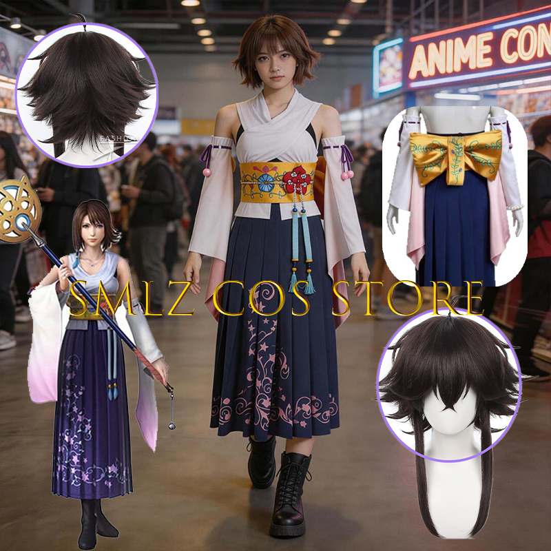 Anime Cosplay Props - Smlz FFX Yuna Cosplay Anime FF10