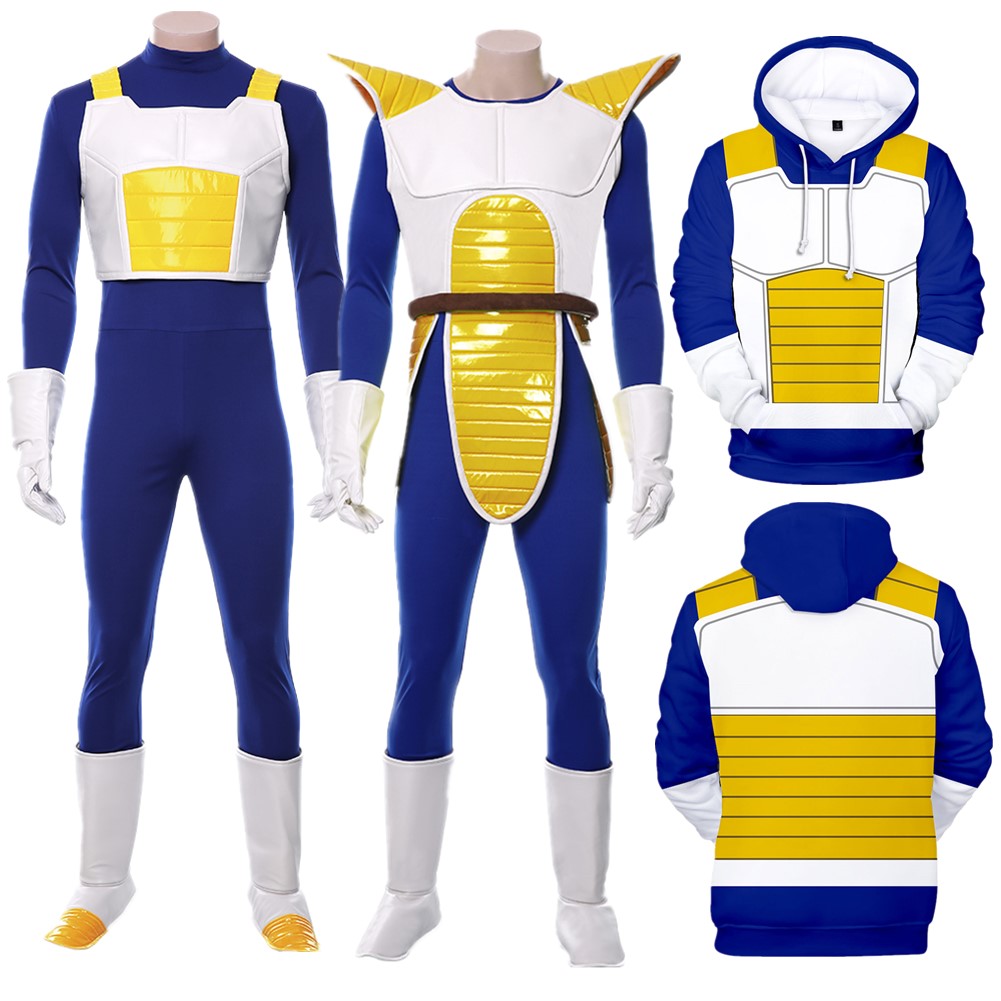Dragon Ball Saiyan Armor - Dewasa Z Anime Fantasi Vegeta Cosplay