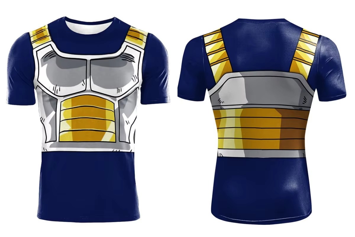 Dragon Ball Saiyan Armor - 2026 Koleksi Terbaru Pakaian Keluarga Seragam,