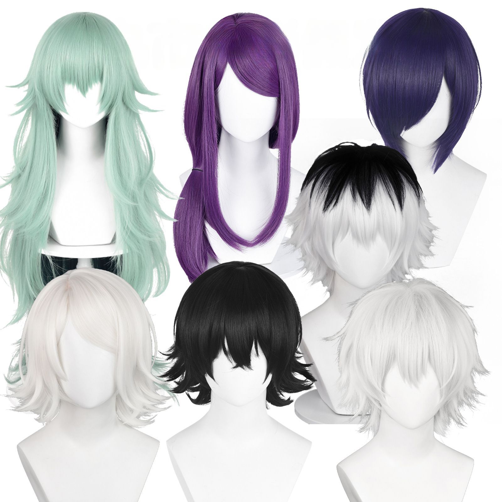 Tokyo Ghoul Mask - Wig Cosplay Anime Tokyo Ghoul Kaneki