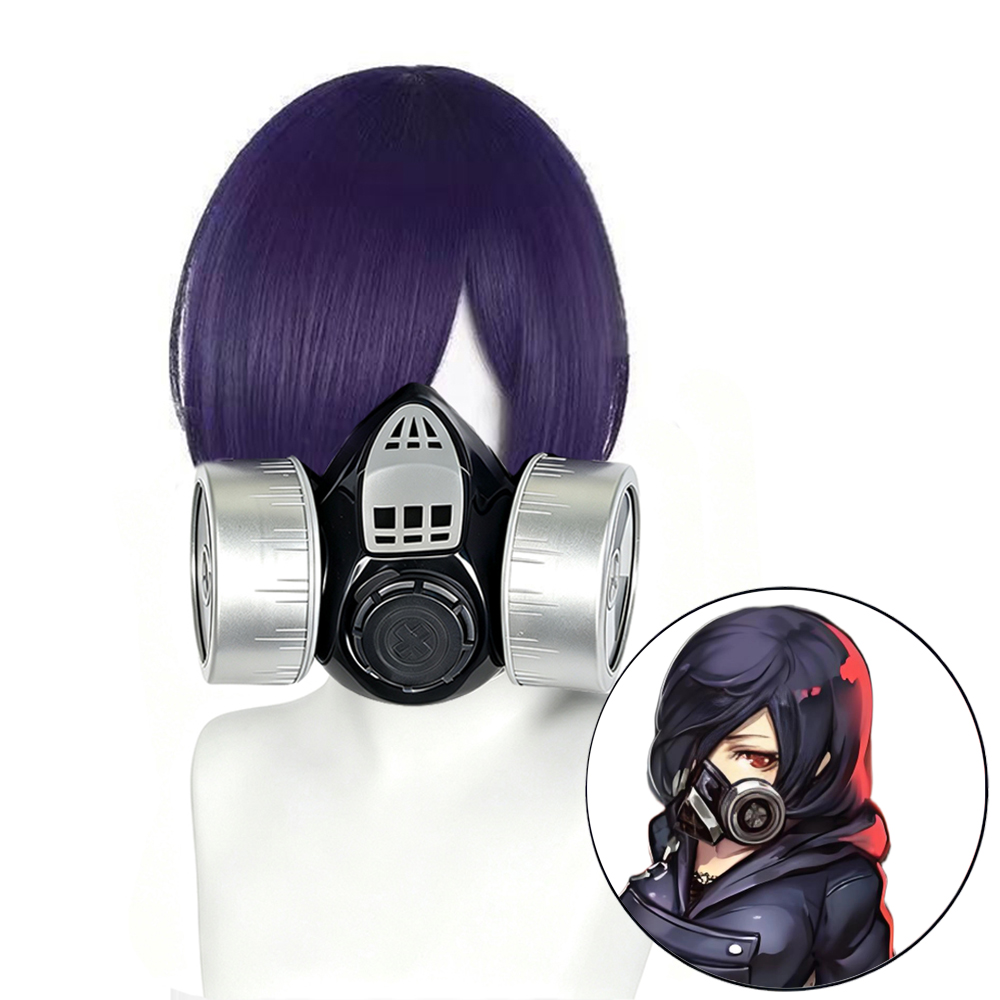 Tokyo Ghoul Mask - Wig Anime Tokyo Ghoul Cosplay Touka