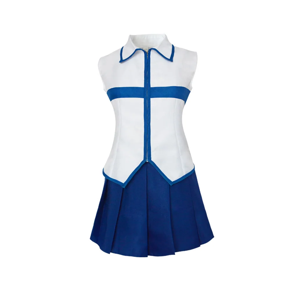 Anime And Cosplay Expo 2025 - Setelan Atasan Tanpa Lengan Biru dan