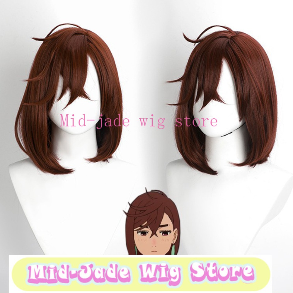 Anime Cosplay Realistic - Wig Cosplay Momo Ayase dari Dandadan,