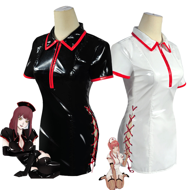 Chainsaw Man Cosplay - Kostum Cosplay Pria Gergaji Anime Makima