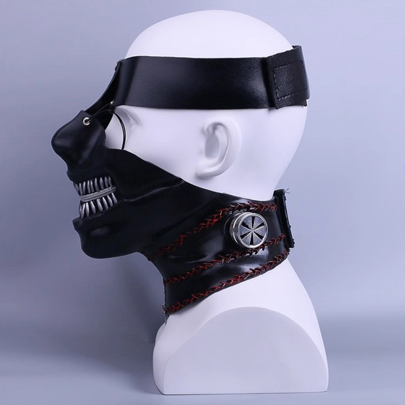 Topeng Cosplay Kaneki Ken Film - Tokyo Ghoul Mask ulasan dan harga