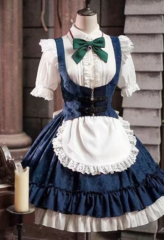Kostum Cosplay Izayoi Sakuya T - Anime Cosplay Lolita ulasan dan harga