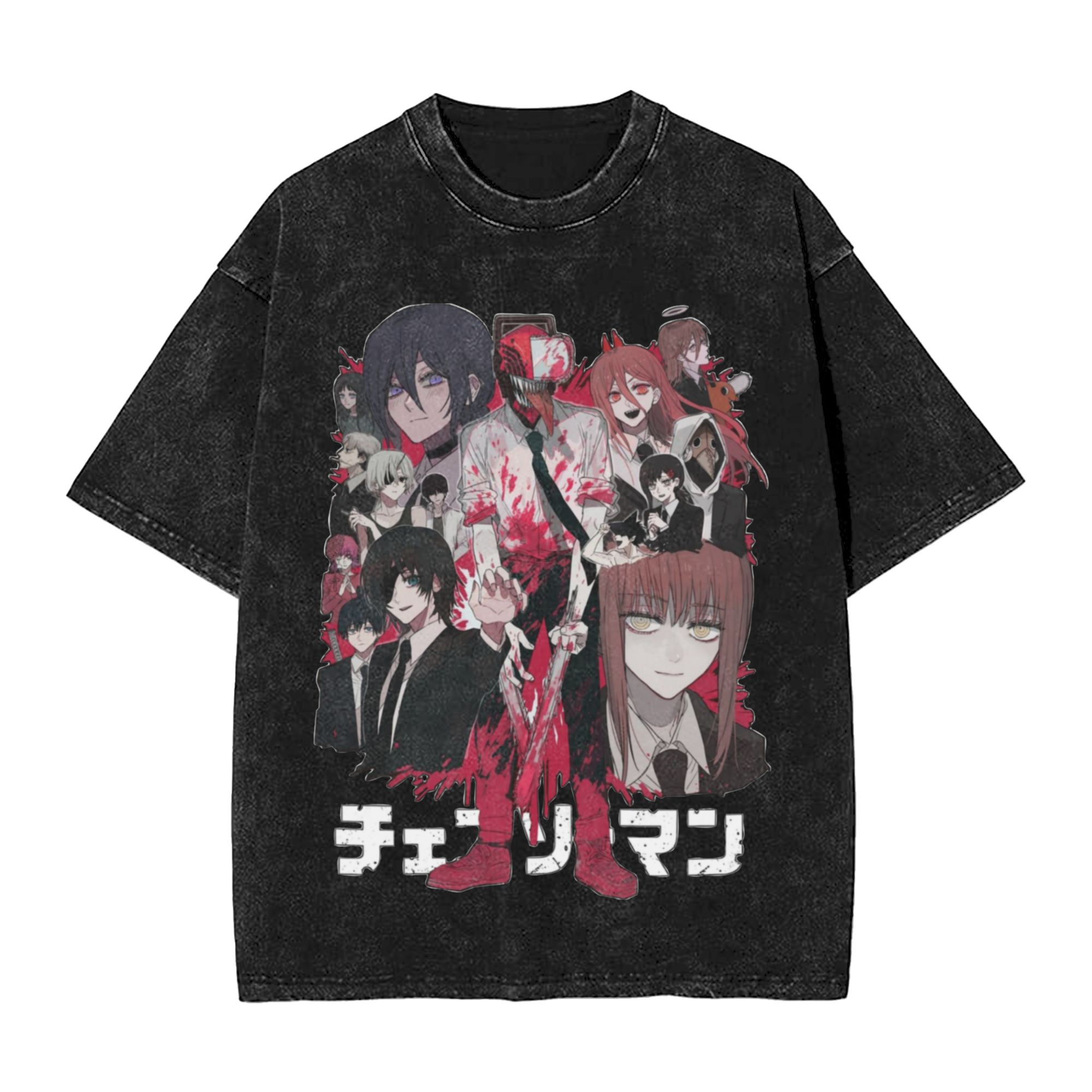 Kaos Katun Chainsaw Man, Kaos  - Chainsaw Man Cosplay ulasan dan harga