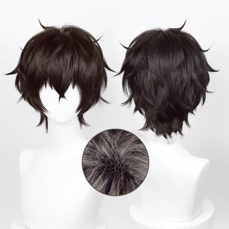 Wig Cosplay Ren Amamiya Joker  - Anime Cosplay Realistic ulasan dan harga