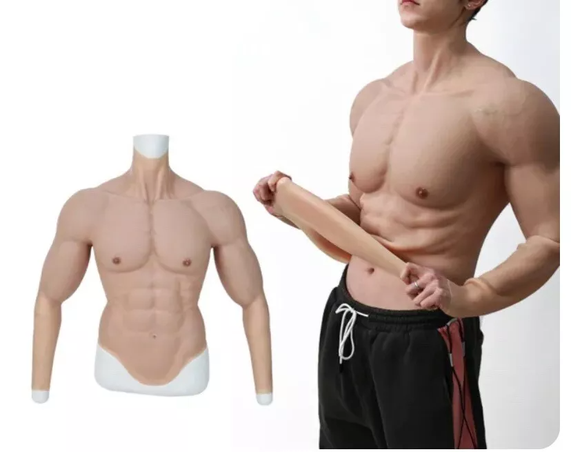 Kostum Otot Silikon Macho deng - Anime Cosplay Realistic ulasan dan harga