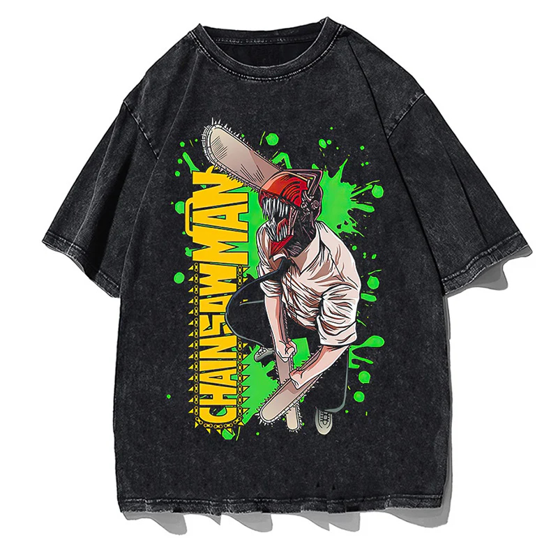 Kaos Anime Jepang Chainsaw Man - Chainsaw Man Cosplay ulasan dan harga