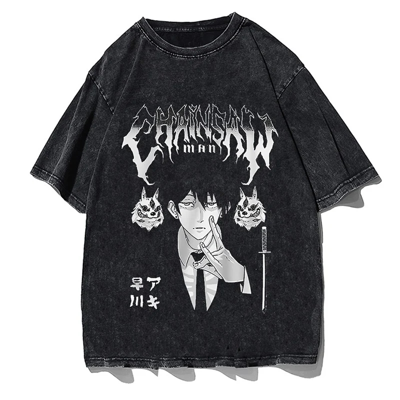 Kaos Anime Jepang Chainsaw Man - Chainsaw Man Cosplay ulasan dan harga