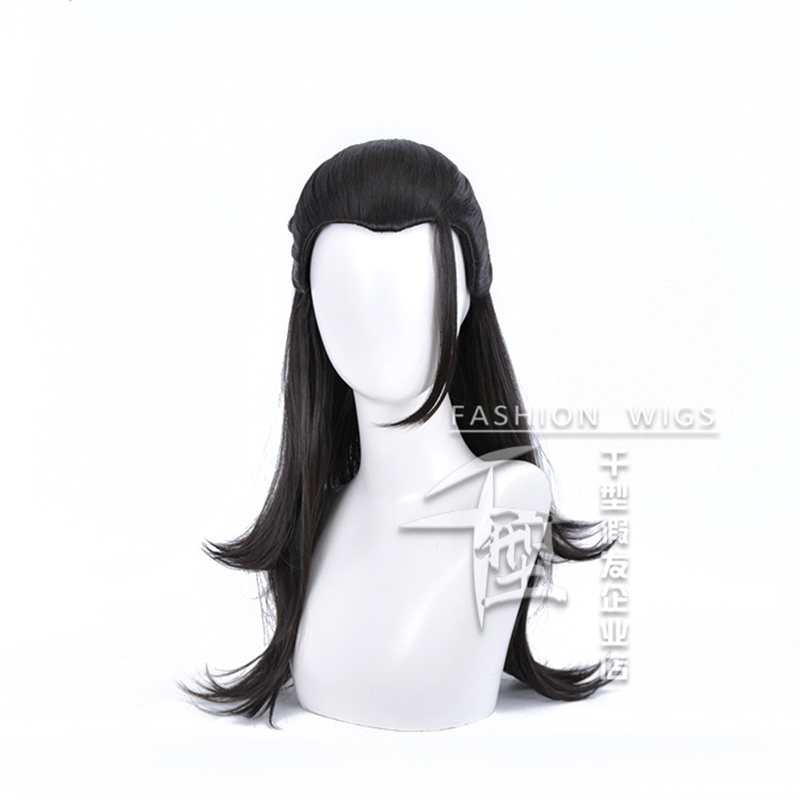 Wig Anime Jujutsu Geto Kenjaku - Anime Cosplay Long Black Hair ulasan dan harga