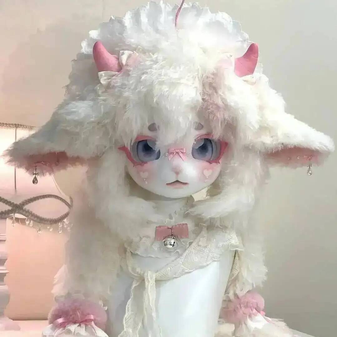 Topeng Kemono Domba Lucu Buata - Anime Cosplay Lolita ulasan dan harga