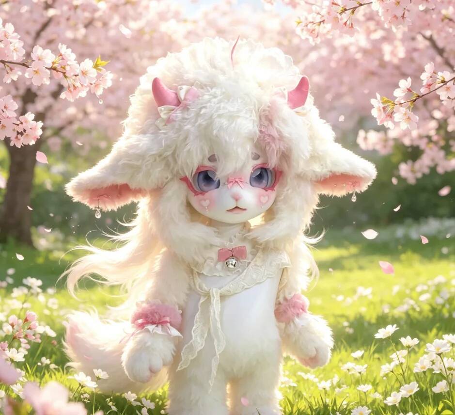 Topeng Kemono Domba Lucu Buata - Anime Cosplay Lolita ulasan dan harga