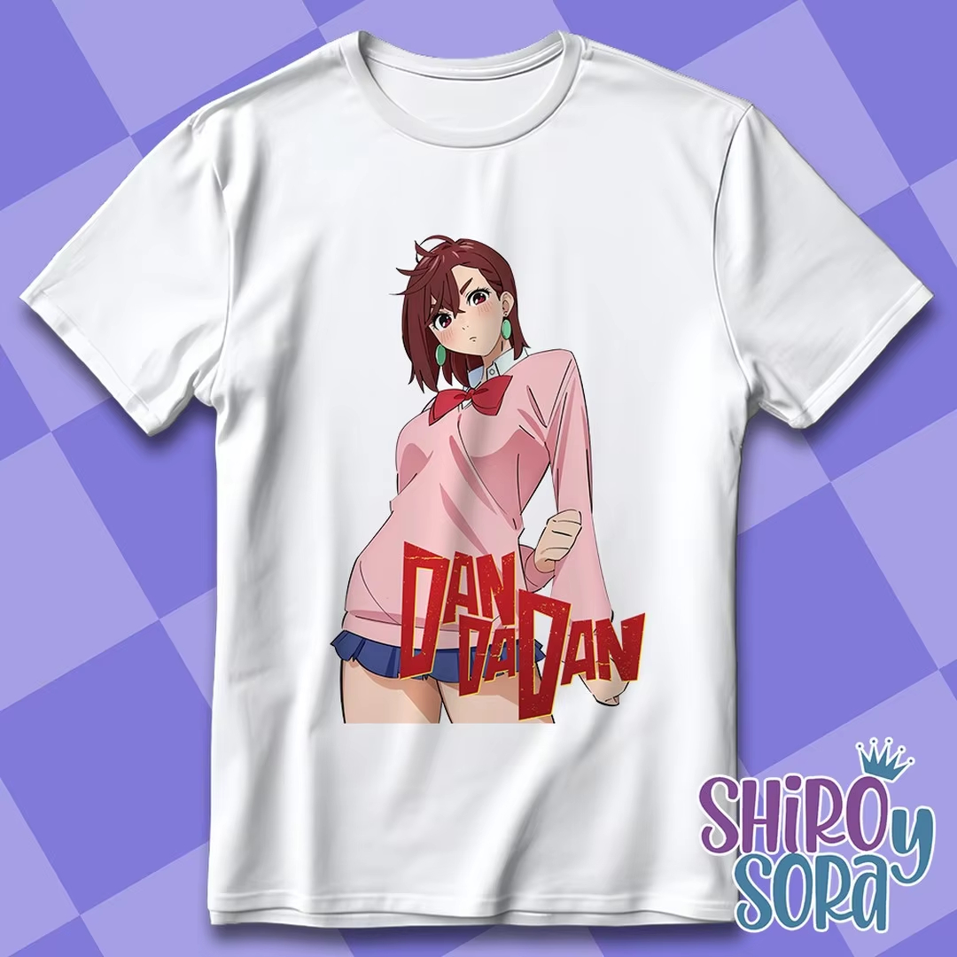 Kaos Hitam Dandadan Musim Pana - Anime Cosplay Title ulasan dan harga