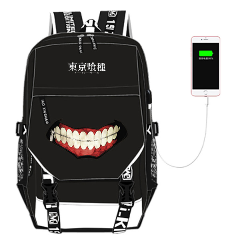 Ransel Cetak Anime Jepang Toky - Tokyo Ghoul Mask ulasan dan harga