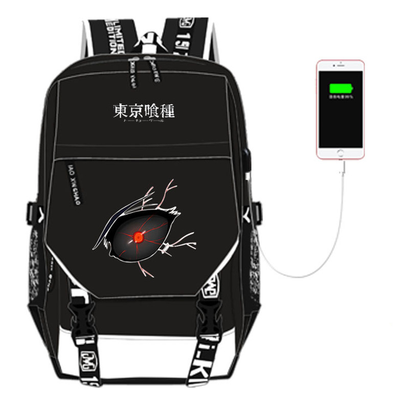 Ransel Cetak Anime Jepang Toky - Tokyo Ghoul Mask ulasan dan harga