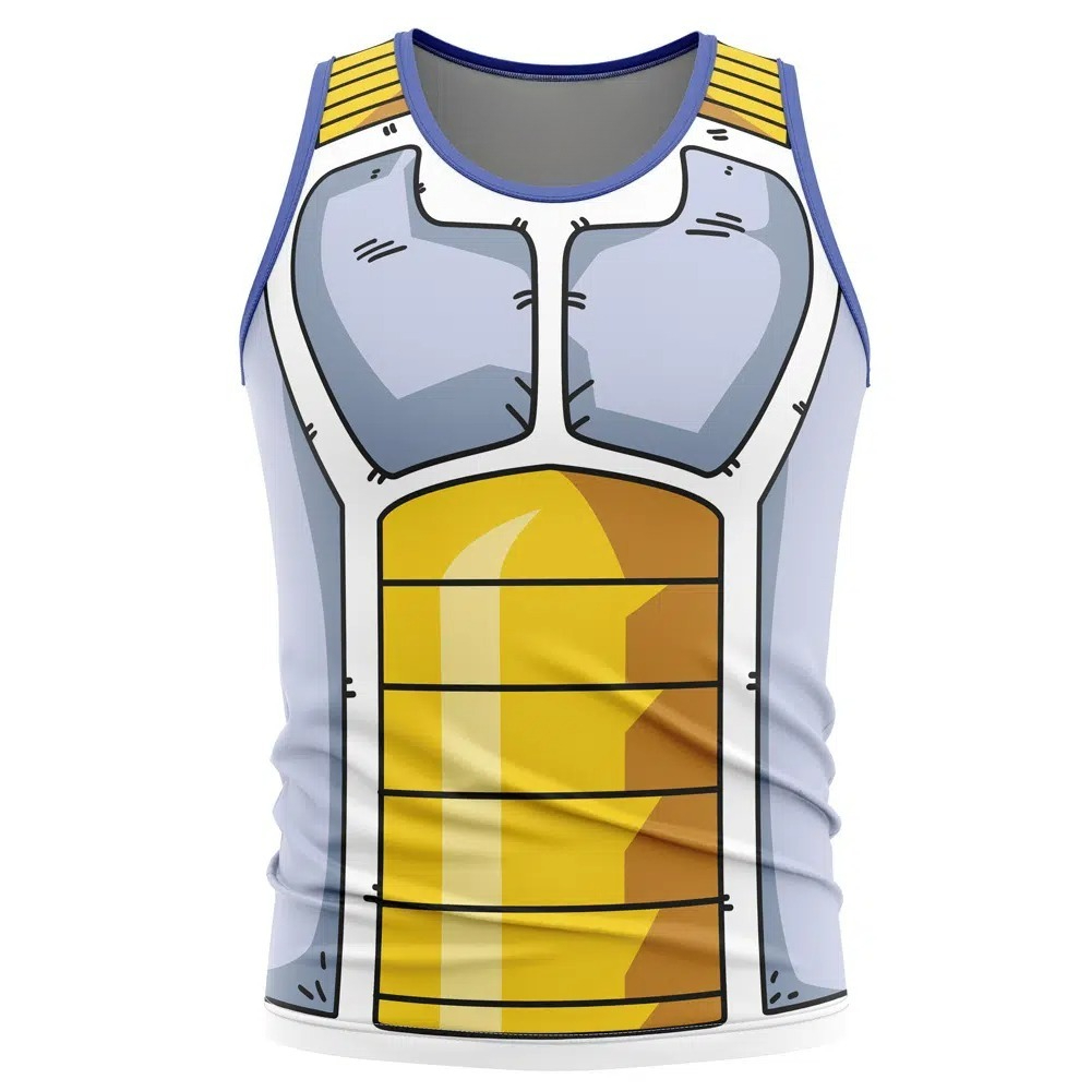 Tank Top Cosplay Vegeta Saiyan - Dragon Ball Saiyan Armor ulasan dan harga