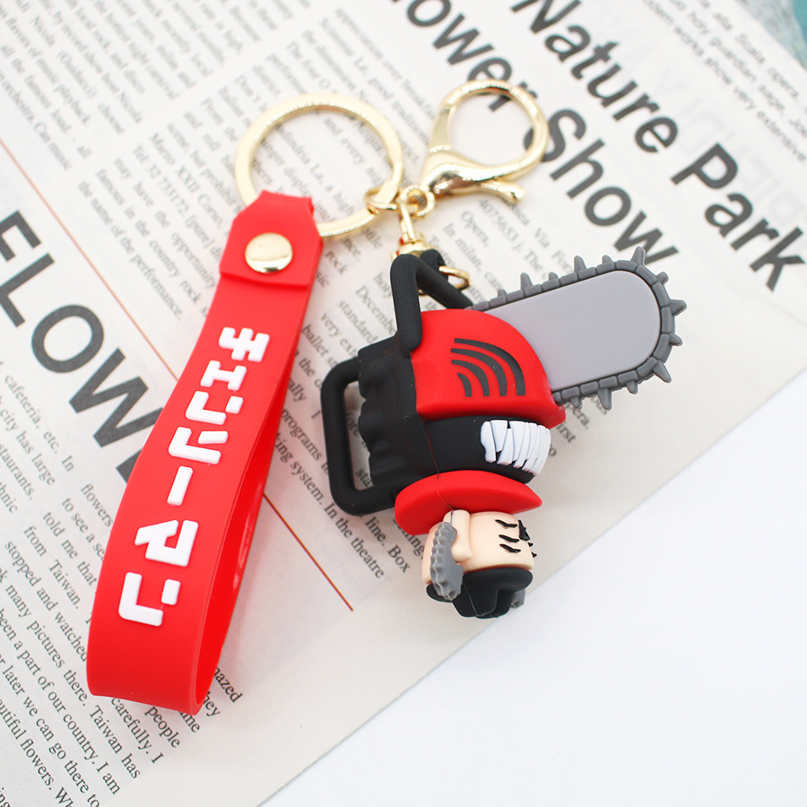 ! !Chainsaw Man Gantungan Kunc - Chainsaw Man Cosplay ulasan dan harga