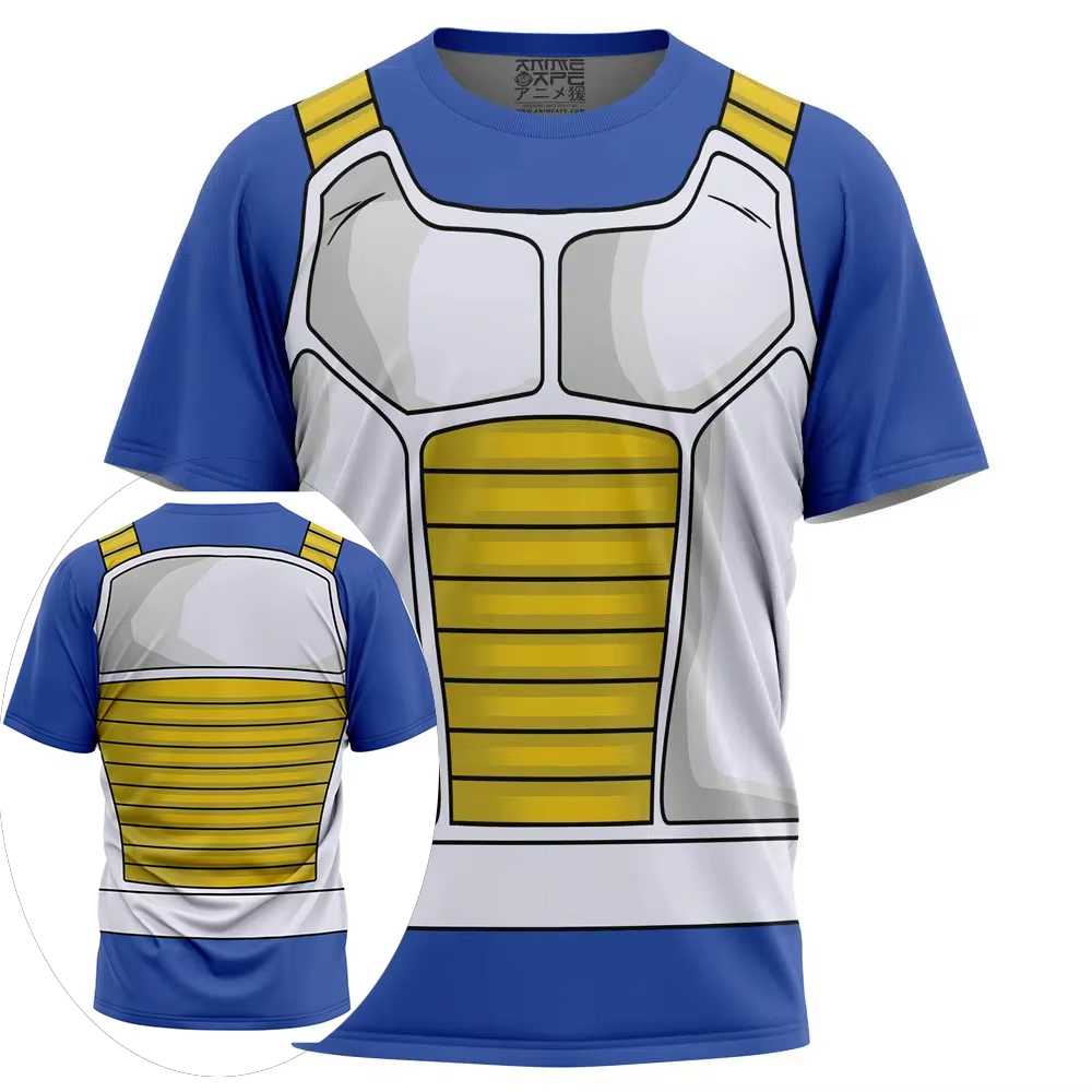 Kaos Oblong 3D Print Vegeta Sa - Dragon Ball Saiyan Armor ulasan dan harga
