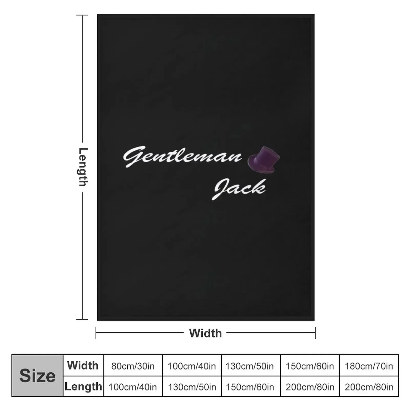 Gentleman Jack - selimut lucu  - Anime Cosplay Title ulasan dan harga