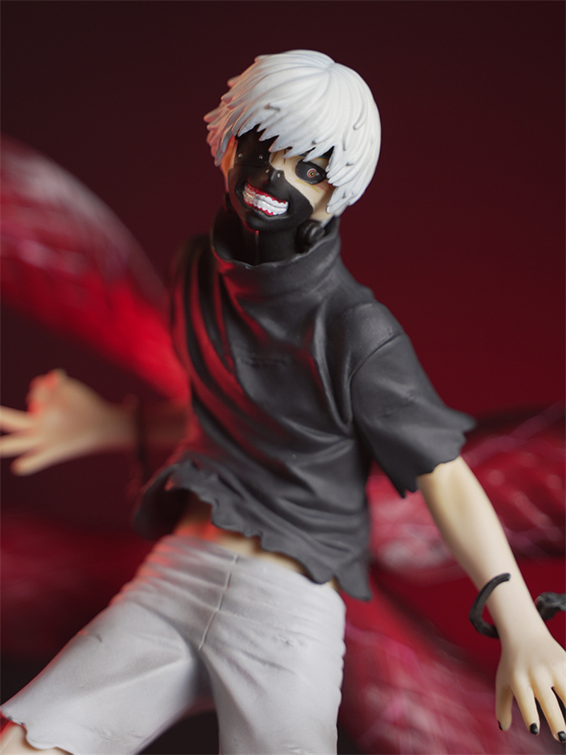 Patung tokoh masker Ken, 22cm  - Tokyo Ghoul Mask ulasan dan harga