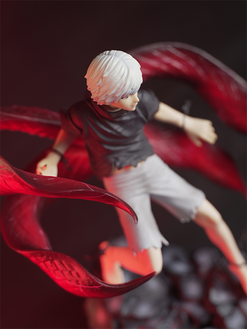 Patung tokoh masker Ken, 22cm  - Tokyo Ghoul Mask ulasan dan harga