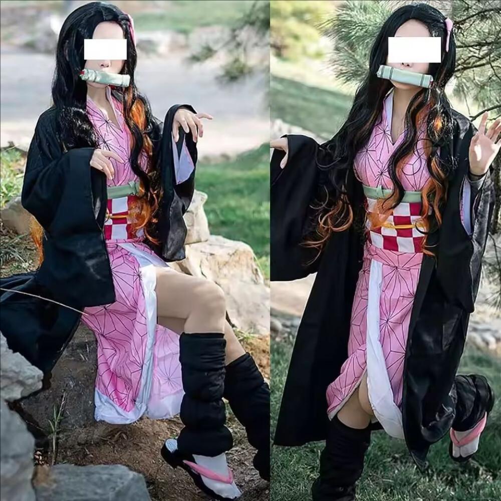 Kostum Cosplay Anime Demon Sla - Anime Cosplay Realistic ulasan dan harga