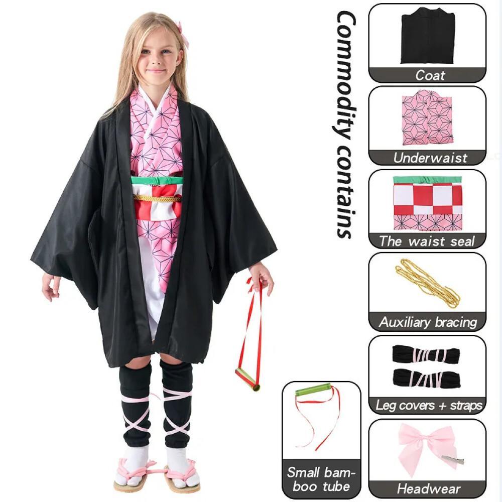 Kostum Cosplay Anime Demon Sla - Anime Cosplay Realistic ulasan dan harga