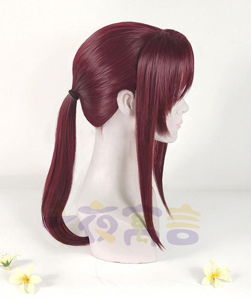 Wig Cosplay Rebecca Revy Lagun - Anime Cosplay Long Black Hair ulasan dan harga