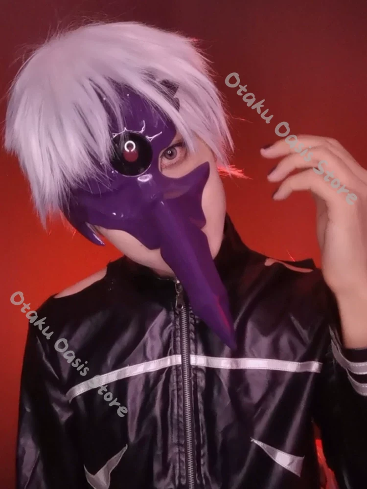 Tokyo Ghoul Kaneki Ken Cosplay - Tokyo Ghoul Mask ulasan dan harga