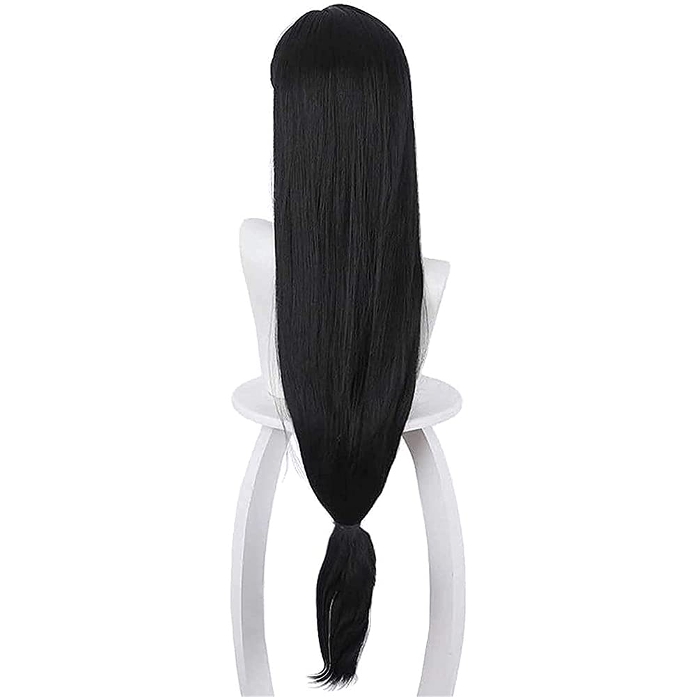 Wig Cosplay Tifa Lockhart Ramb - Anime Cosplay Long Black Hair ulasan dan harga