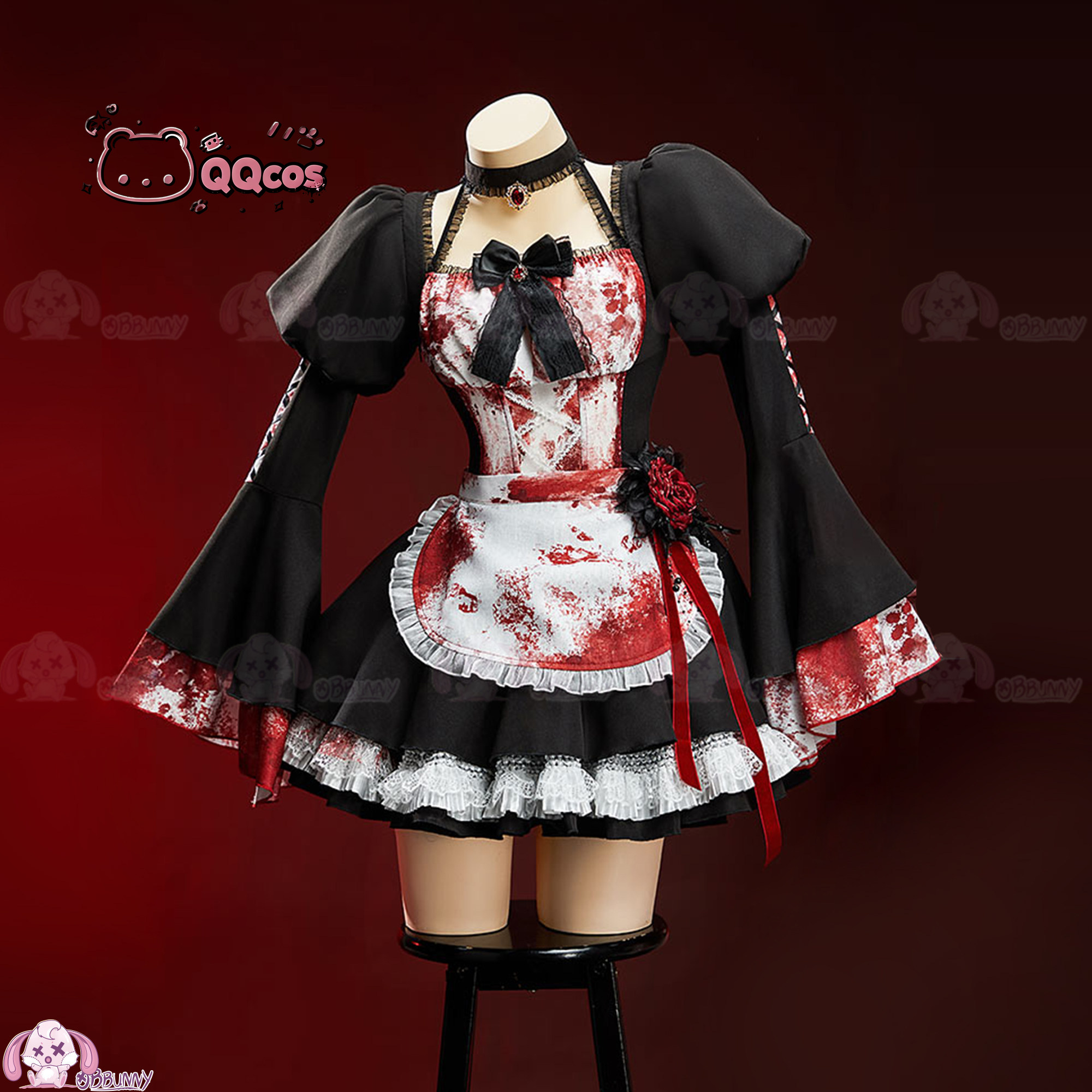 Seri Cosplay Game QQcos: Gaun  - Anime Cosplay Lolita ulasan dan harga