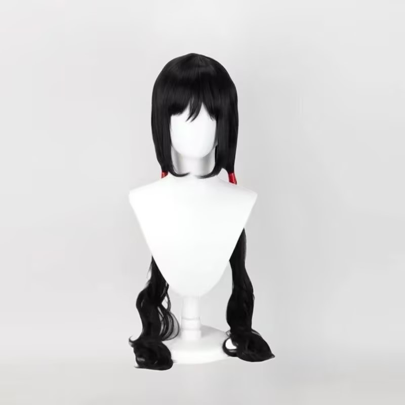 Wig Cosplay Anime Cos BLOOD-C  - Anime Cosplay Long Black Hair ulasan dan harga