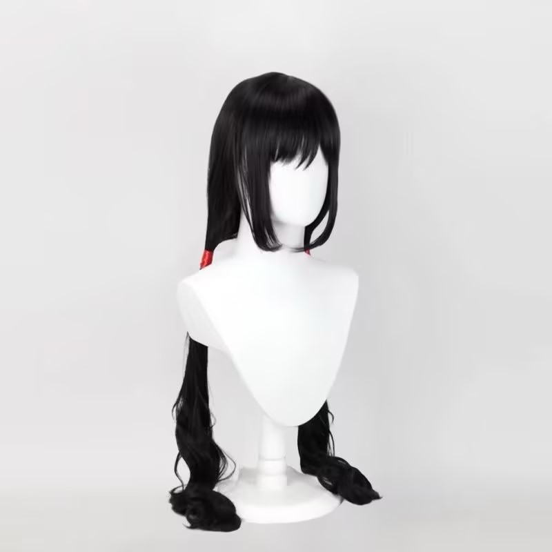 Wig Cosplay Anime Cos BLOOD-C  - Anime Cosplay Long Black Hair ulasan dan harga