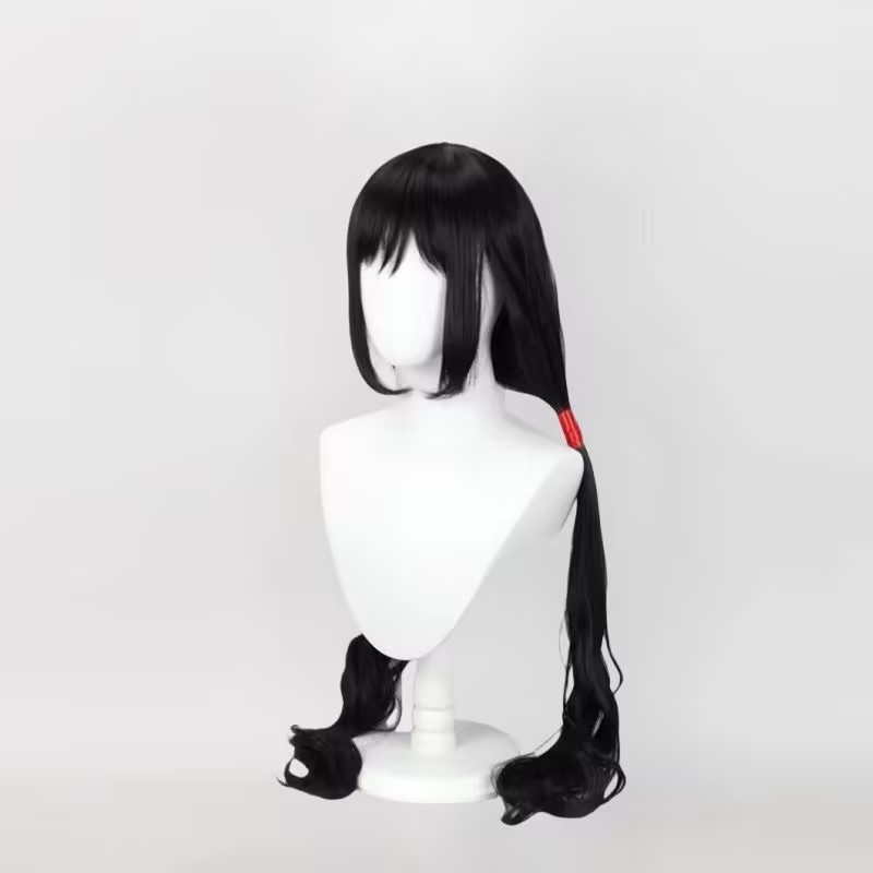 Wig Cosplay Anime Cos BLOOD-C  - Anime Cosplay Long Black Hair ulasan dan harga