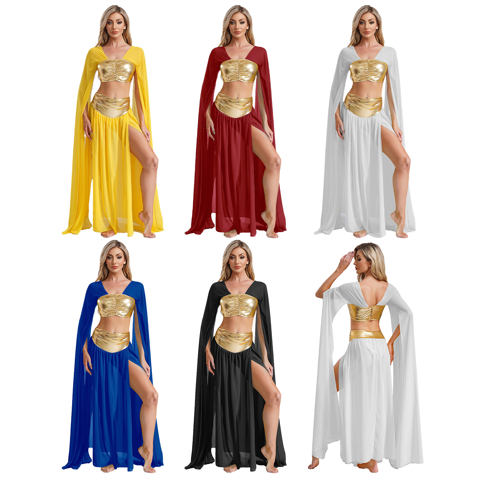 Kostum dewa Yunani kuno wanita - Egypt Cosplay Anime ulasan dan harga
