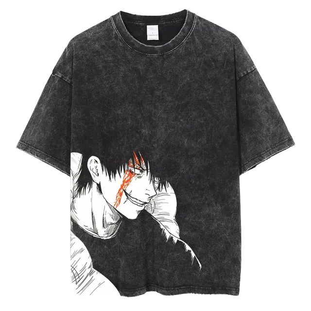 Kaos Pria Chainsaw Man Aki Hay - Chainsaw Man Cosplay ulasan dan harga