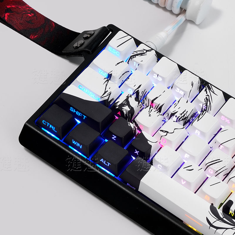130 Keycap Tema Kaneki Ken Tut - Tokyo Ghoul Mask ulasan dan harga