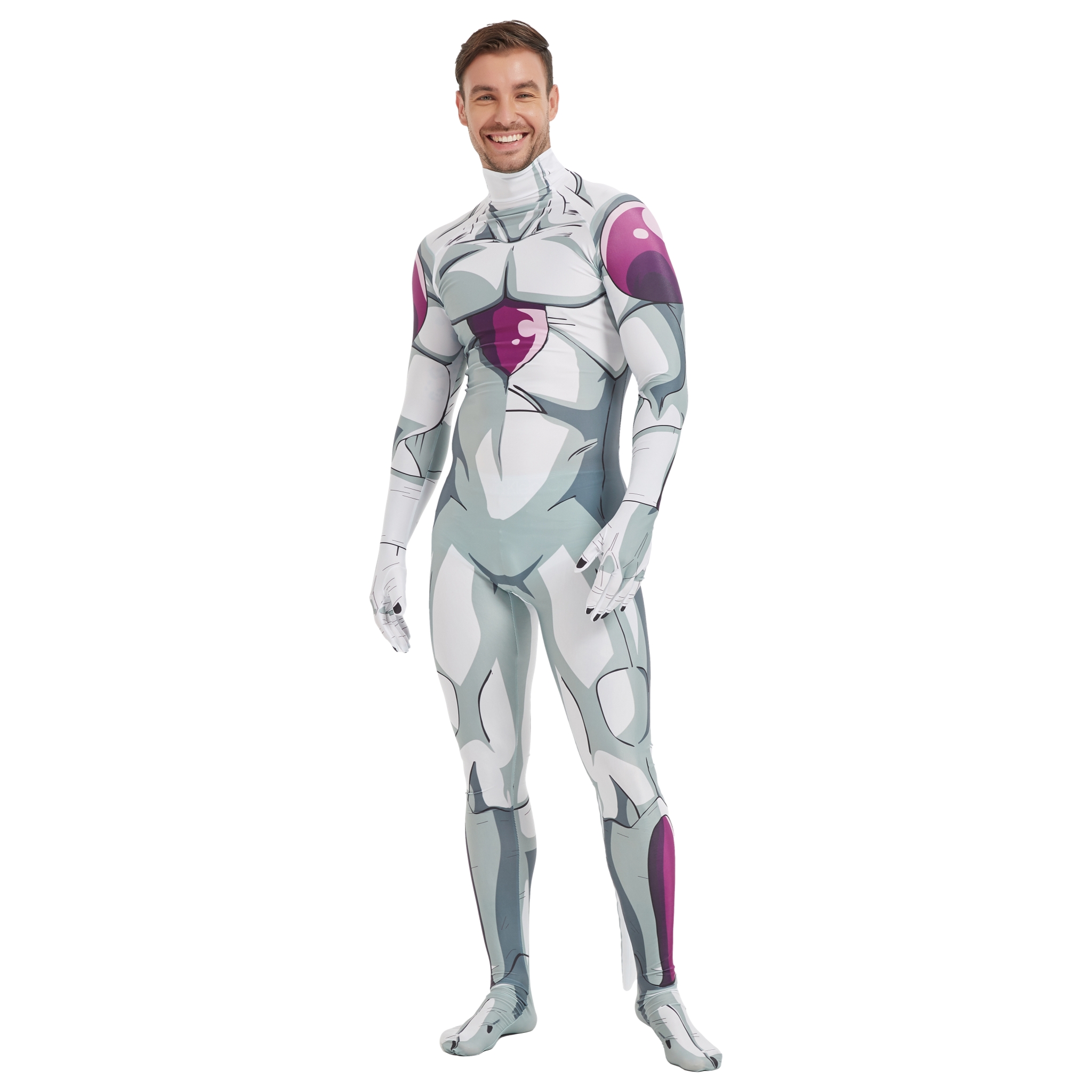 Setelan Cosplay Frieza, jumpsu - Dragon Ball Saiyan Armor ulasan dan harga