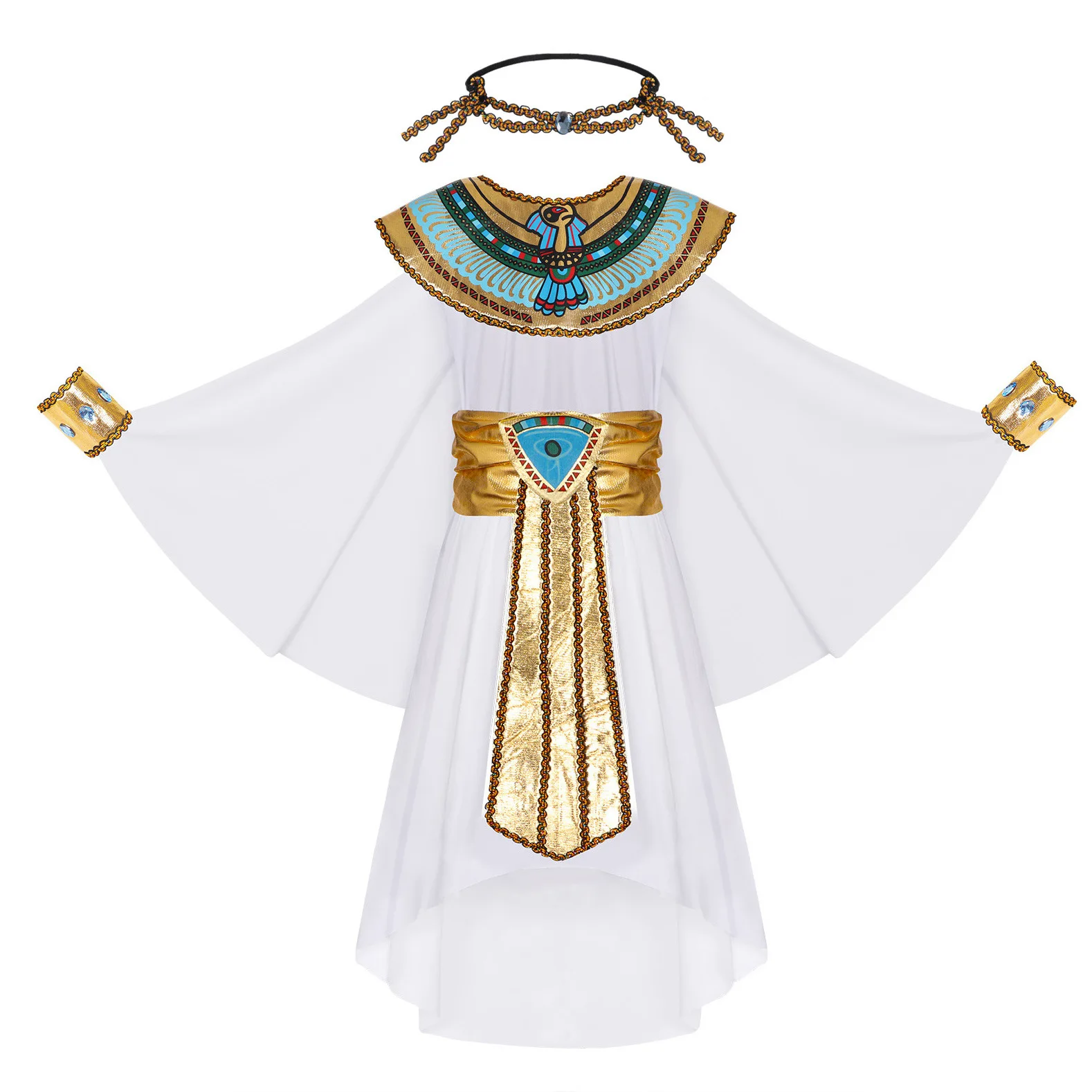 Kostum Anak Laki-laki Perempua - Egypt Cosplay Anime ulasan dan harga