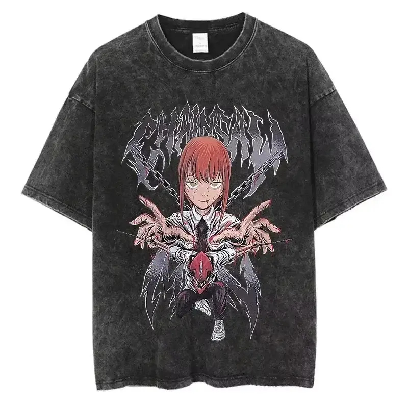 Kaos Grafis Chainsaw Man Denji - Chainsaw Man Cosplay ulasan dan harga