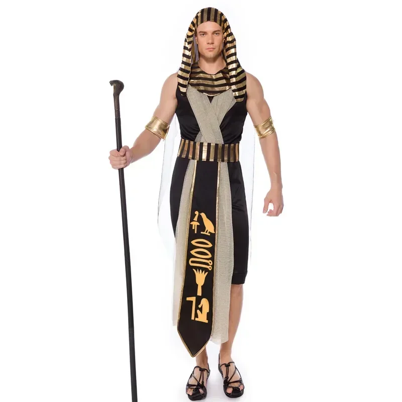 Kostum Firaun Dewasa, Pakaian  - Egypt Cosplay Anime ulasan dan harga